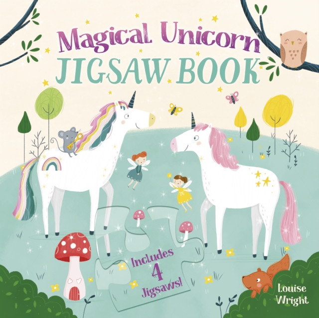 Magical Unicorn Jigsaw Book - Lisa Regan