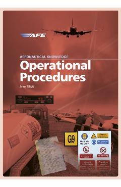 Coperta cărții 'Aeronautical Knowledge - Operational Procedures - Jeremy M Pratt'