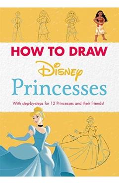 Coperta cărții 'Disney: How to Draw Princesses -'