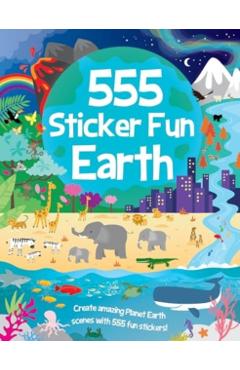Poza produsului 555 Sticker Fun - Earth Activity Book - Oakley Graham