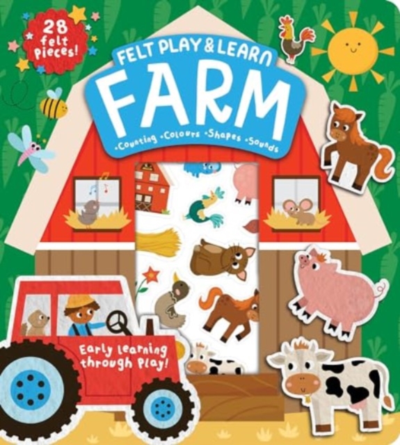 Felt Play & Learn Farm - Alice Barker