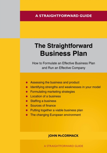 Straightforward Business Plan - John Mccormack
