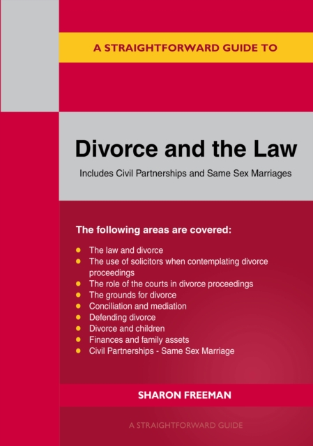 Straightforward Guide to Divorce and the Law - Sharon Freeman