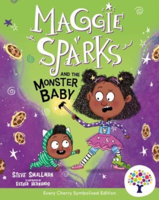 Maggie Sparks and the Monster Baby: Accessible Symbolised Edition - Steve Smallman