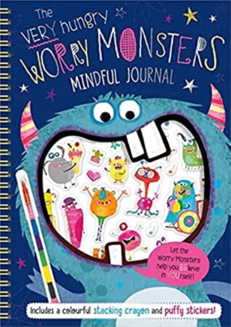 Very Hungry Worry Monsters Mindful Journal - Alexandra|ideas Robinson