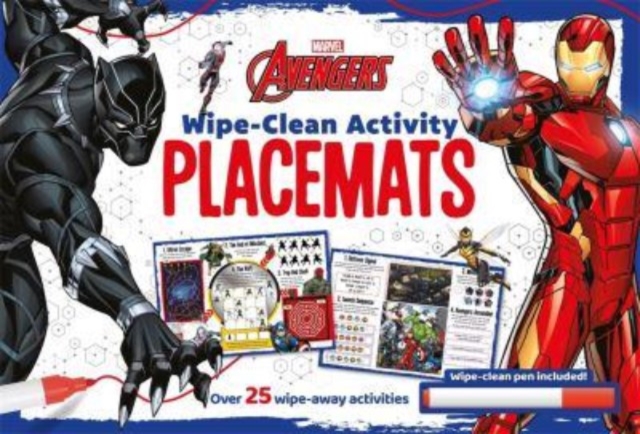 Marvel Avengers: Wipe-clean Activity Placemats - 