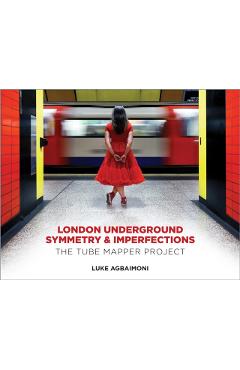 Coperta cărții 'London Underground Symmetry and Imperfections - Luke Agbaimoni'