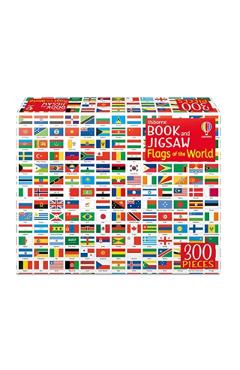 Usborne Book and Jigsaw Flags of the World