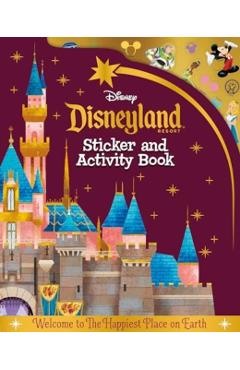 Coperta cărții 'Disneyland: Sticker & Activity Book -'