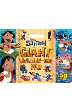 Coperta cărții 'Disney Stitch: Giant Colour-Me Pad -'