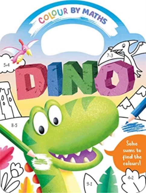 Colour By Maths: Dino - 