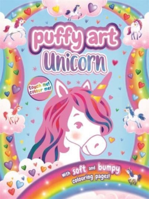 Puffy Art Unicorn - 