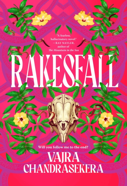 Coperta cărții 'Rakesfall - Vajra Chandrasekera'