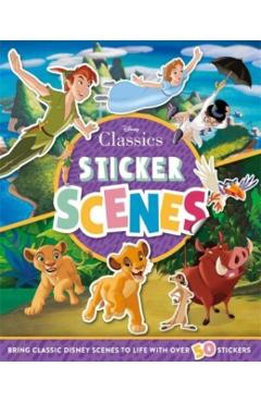 Coperta cărții 'Disney Classics: Sticker Scenes -'