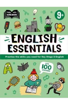 Coperta cărții 'Help With Homework: Age 9+ English Essentials -'