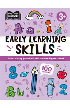 Coperta cărții 'Help With Homework: Age 3+ Early Learning Skills -'