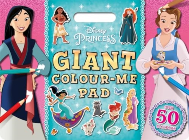 Disney Princess: Giant Colour-Me Pad - 
