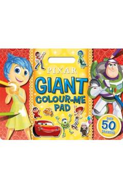 Coperta cărții 'Pixar: Giant Colour-Me Pad -'