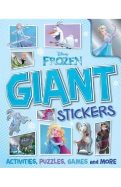 Coperta cărții 'Disney Frozen: Giant Stickers -'