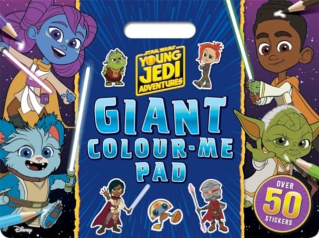 Star Wars Young Jedi Adventures: Giant Colour Me Pad - 
