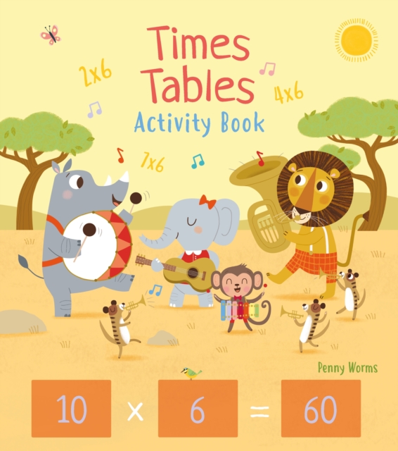 Times Tables Activity Book - Penny Worms