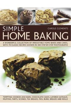 Coperta cărții 'Simple Home Baking -'
