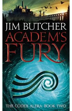 Coperta cărții 'Academ's Fury - Jim Butcher'