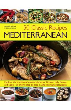 Coperta cărții '50 Classic Recipes: Mediterranean -'