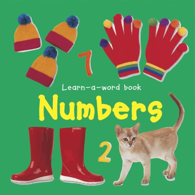 Coperta cărții 'Learn-a-word Book: Numbers -'