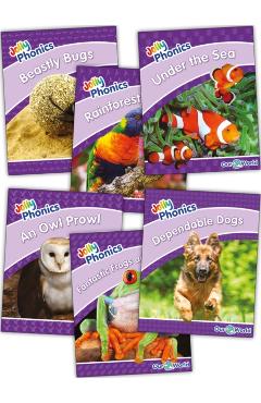 Coperta cărții 'Jolly Phonics Readers Level 5, Our World -'