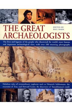 Coperta cărții 'Great Archaeologists - Paul G Bahn'
