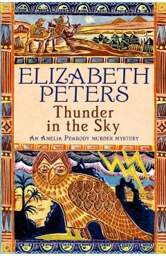 Coperta cărții 'Thunder in the Sky - Elizabeth Peters'