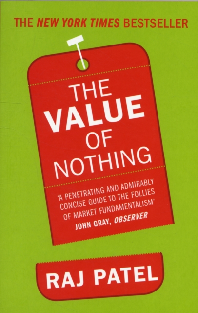 Value Of Nothing - Raj Patel