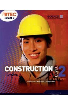 Coperta cărții 'BTEC Level 2 First Construction Student Book - Simon|doyle Topliss'