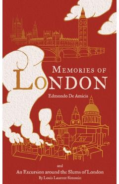 Coperta cărții 'Memories of London - Edmondo De Amicis'