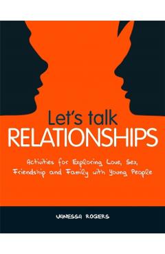 Coperta cărții 'Let's Talk Relationships - Vanessa Rogers'