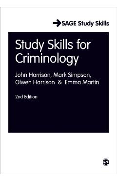 Coperta cărții 'Study Skills for Criminology - John|simpson Harrison'