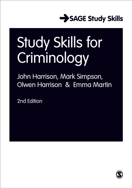 Coperta cărții 'Study Skills for Criminology - John|simpson Harrison'
