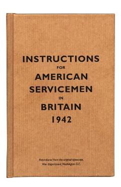 Coperta cărții 'Instructions for American Servicemen in Britain, 1942 -'