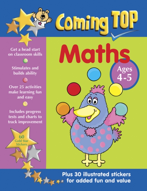 Coming Top: Maths - Ages 4 - 5 - 