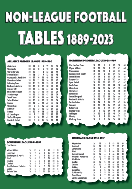 Non-League Football Tables 1889-2023 - 