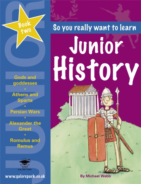 Coperta cărții 'Junior History Book 2 - Michael Webb'