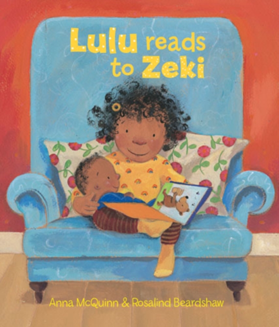 Lulu Reads to Zeki - Anna Mcquinn