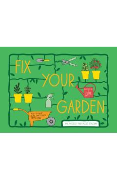 Coperta cărții 'Fix Your Garden - Jane|strachan Moseley'