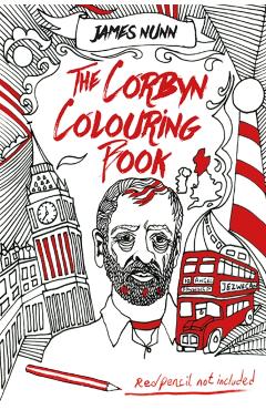 Coperta cărții 'Corbyn Colouring Book - James Nunn'