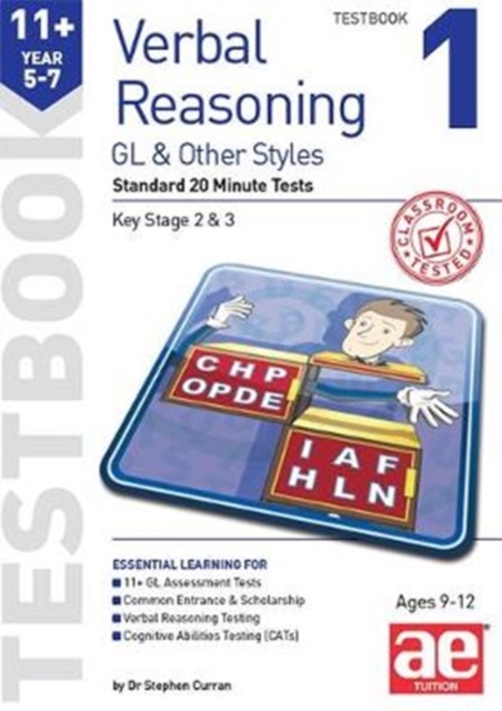 11+ Verbal Reasoning Year 5-7 GL & Other Styles Testbook 1 - Stephen C. Curran