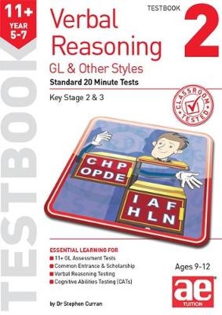11+ Verbal Reasoning Year 5-7 GL & Other Styles Testbook 2 - Stephen C.|vokes Curran