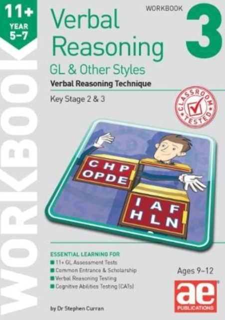 11+ Verbal Reasoning Year 5-7 GL & Other Styles Workbook 3 - Dr Stephen C|mackay Curran