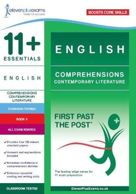 11+ Essentials English: Comprehensions Contemporary Literature Book 3 (Standard Format) -