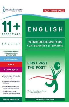 Coperta cărții '11+ English: Comprehensions Contemporary Literature Book 5 (Standard Format) -'